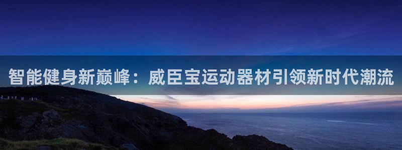 风速体育官网下载招商:智能健身新巅峰:威臣宝运动器材引领新时